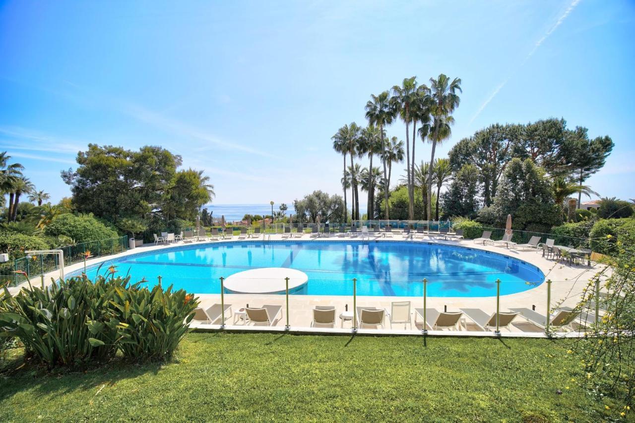 Immogroom - Swimming-Pool Tennis - Sea View- Ac คานส์ ภายนอก รูปภาพ