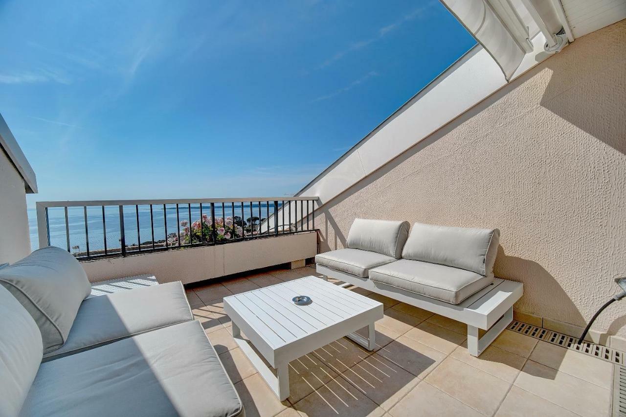 Immogroom - Swimming-Pool Tennis - Sea View- Ac คานส์ ภายนอก รูปภาพ